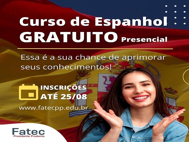 Em parceria com Coordenadoria da Juventude, Fatec oferece curso de espanhol gratuito