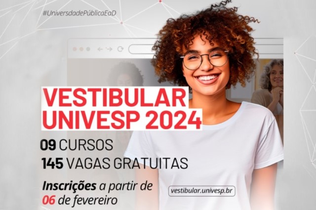 Univesp abre inscrições para Vestibular 2024; Polo da universidade na Inova Prudente