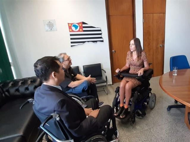 Vice-prefeito agradece emenda da senadora Mara Gabrilli de R$ 500 mil para acessibilidade 