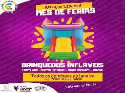 Cidade da Criança apresenta programação de janeiro do ‘Mês de Férias’