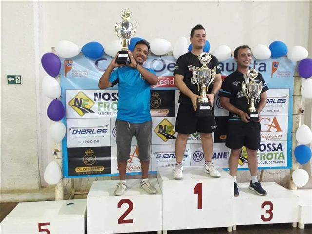 Sede da competição, Prudente conquista primeira etapa da Liga Regional de Tênis de Mesa