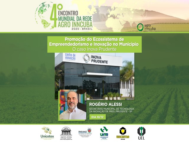 Inova participa de evento internacional de empreendedorismo e inovação no Agro