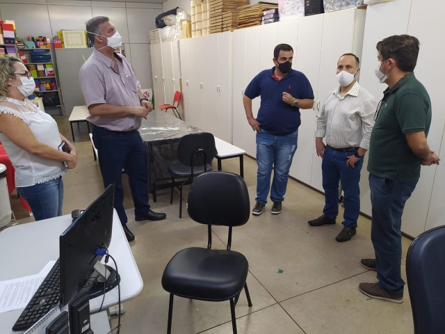 Equipe técnica da Sesau visita unidades do Centro de Atenção Psicossocial