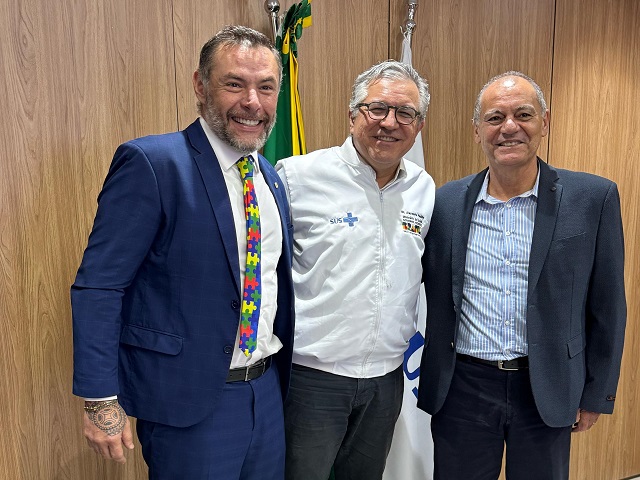 Em Brasília, prefeito Tupã é recebido pelos ministros do Turismo e da Saúde