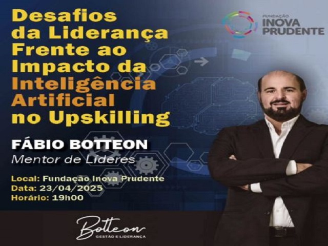 Inova terá palestra gratuita sobre Inteligência Artificial no dia 23 de abril 