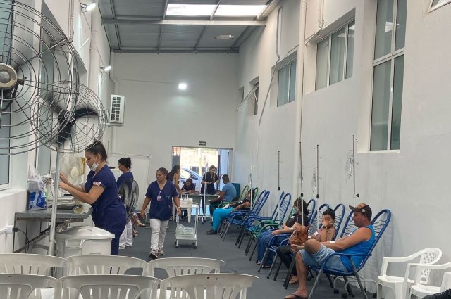 Sala de Hidratação da UPA Zona Norte completa um mês e soma 2.995 atendimentos 