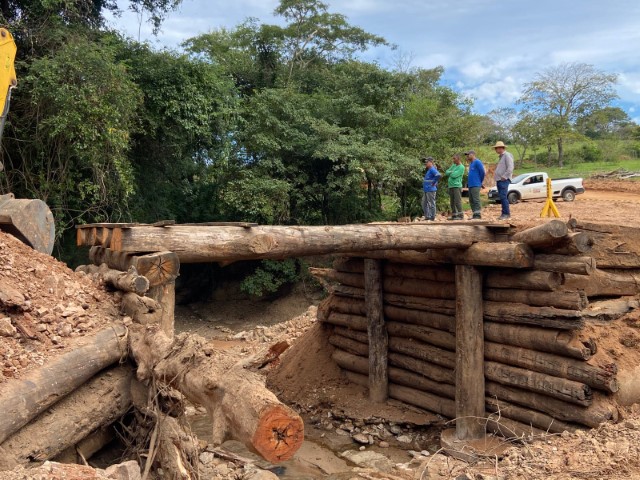 Reconstrução da Ponte do Bambuzinho chega a 80% de conclusão 