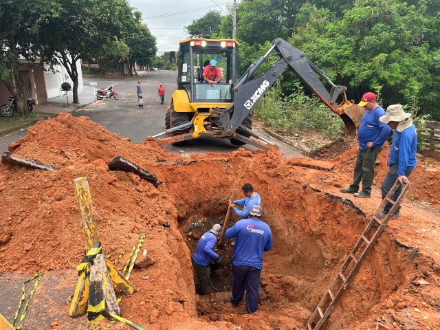 Sosp intensifica ações em buracos de maior complexidade em Presidente Prudente