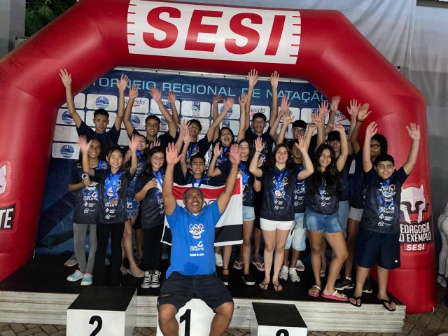 Equipe de natação da Apan/Criarte/Semepp conquista 41 medalhas em São José do Rio Preto