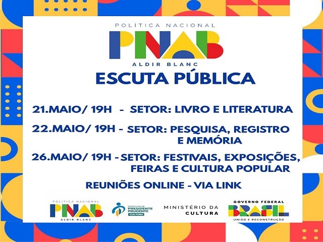 Secult Prudente anuncia convocação para escuta pública por linguagem cultural
