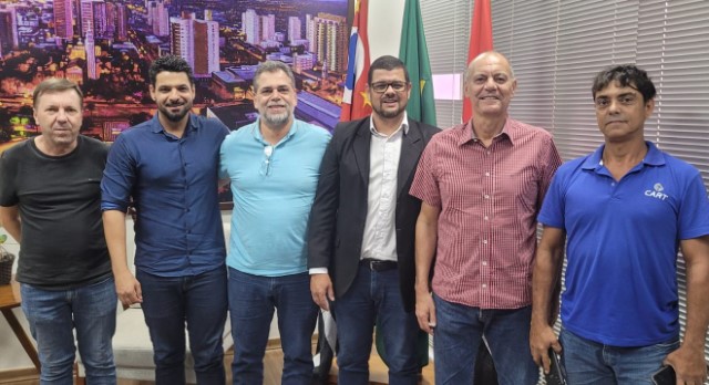 Prefeito Tupã recebe a visita de representante da CART 