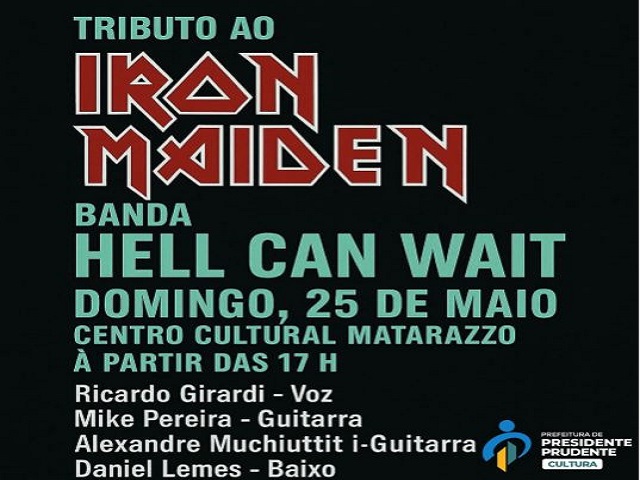 Com tributo ao Iron Maiden, Feira do Rock ocorre neste domingo no Matarazzo
