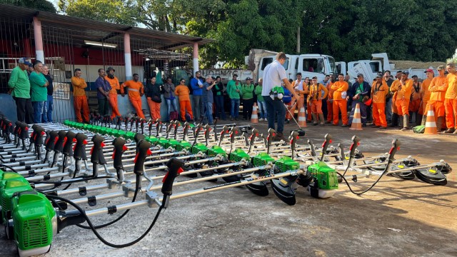 Prudenco amplia estrutura com máquinas profissionais para manutenção da cidade