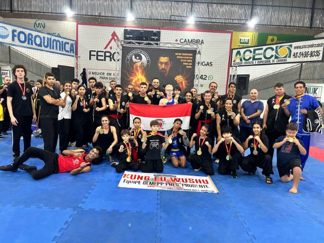 Kung Fú da Semepp conquista 42 medalhas em Campeonato Regional de Kung Fu 