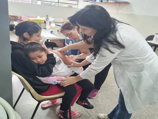 Vacinação nas Escolas entra na última semana; 2.637 doses aplicadas