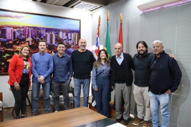 TV Tem visita prefeitura de Prudente e anuncia início da transmissão para 1º de setembro