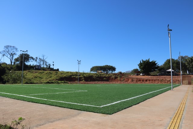 Prudente executa obra para implantação de Praça Esportiva no Parque Imperial