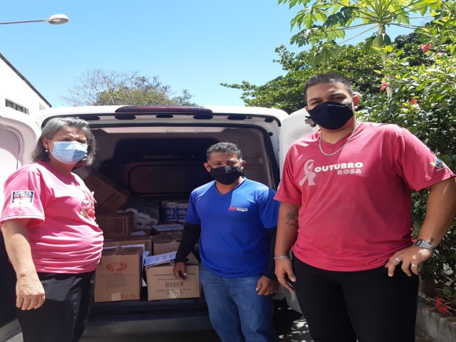 Fundo Social recebe quase 300 itens de higiene e limpeza do supermercado Nagai