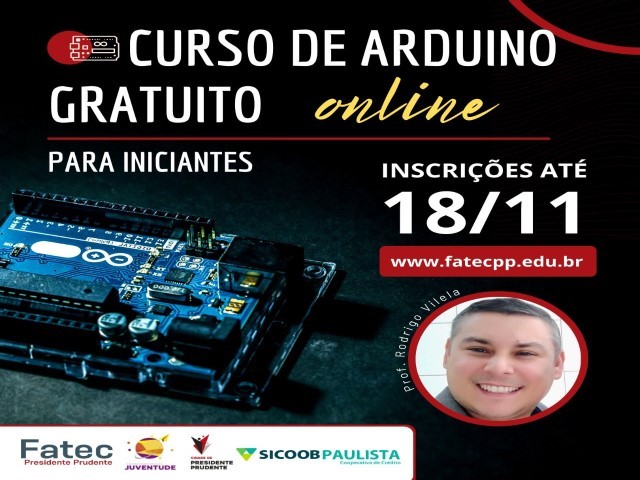 Coordenadoria Municipal da Juventude abre inscrições para minicurso online de arduino