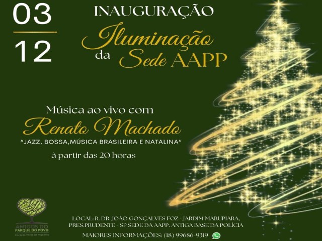 Amigos do Parque do Povo leva atrações e decoração de Natal para antiga base da PM