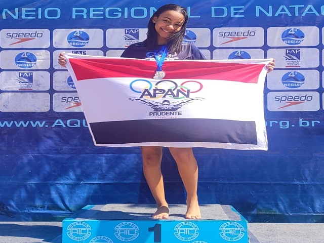 Apan/Criarte/Semepp conquista 57 medalhas no campeonato de natação de Andradina (SP)