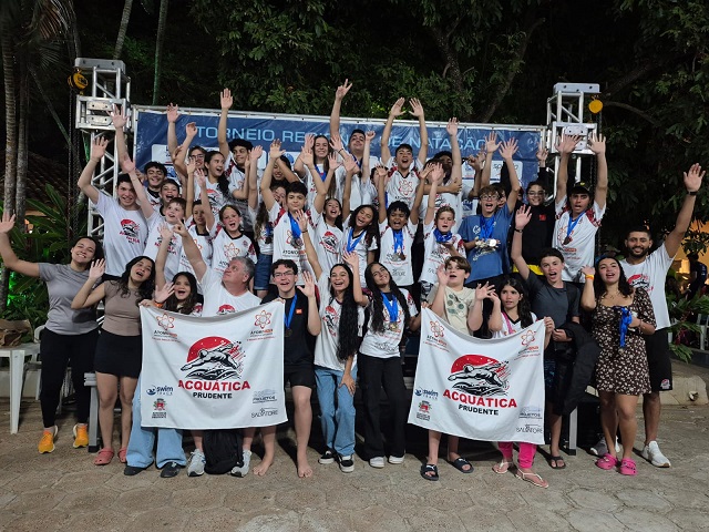 Acquática/Semepp conquista 44 medalhas no Torneio Regional Pré-Mirim a Sênior em Andradina