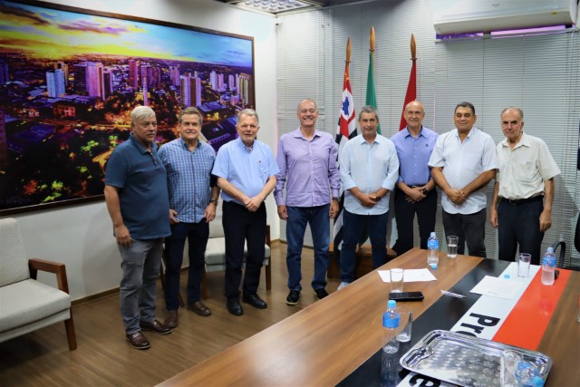 Prefeito Tupã recebe deputado Coronel Tadeu e apresenta demandas para investimentos em PP