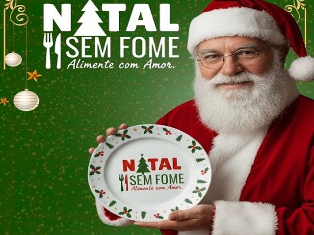 Fundo Social de Prudente lança nesta quarta-feira (5) Campanha Natal Sem Fome 2025