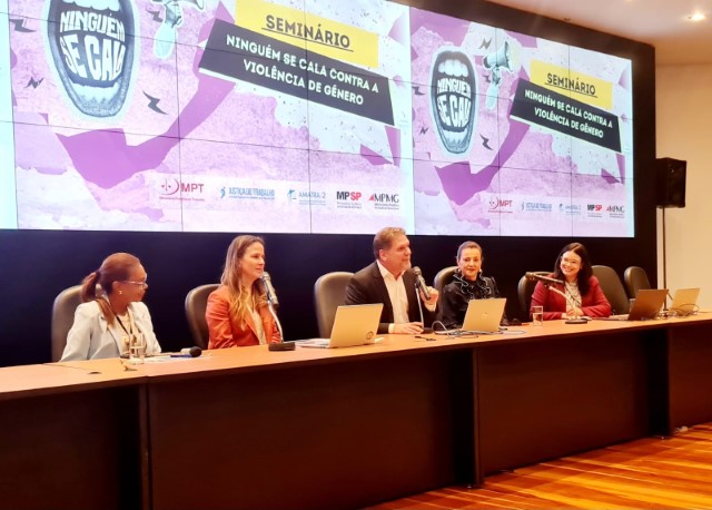 Prudente participa de seminário ‘Ninguém Se Cala’ sobre enfrentamento à violência de gênero