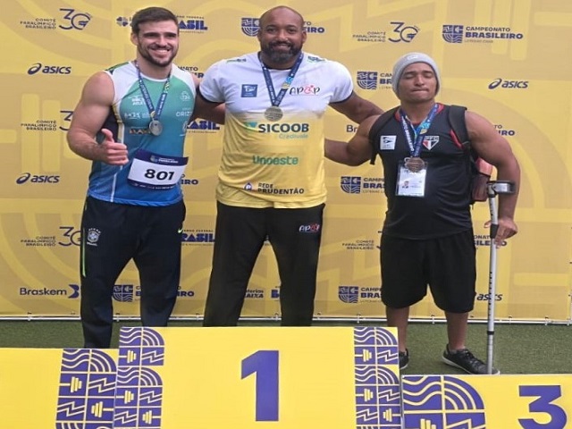 Atletas da Apop/Semepp têm bons resultados no Brasileiro Paralímpico de Atletismo