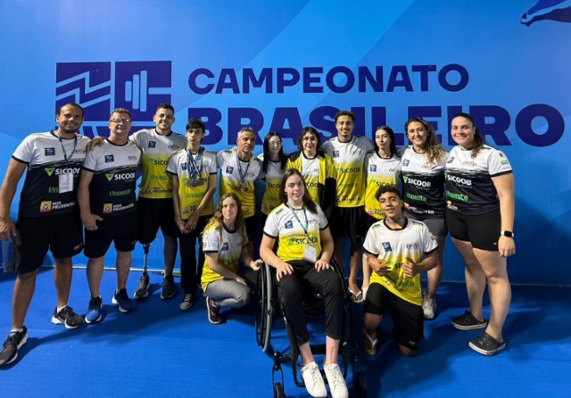 Apop fecha temporada com bons resultados no Campeonato Brasileiro de Natação Paralímpica