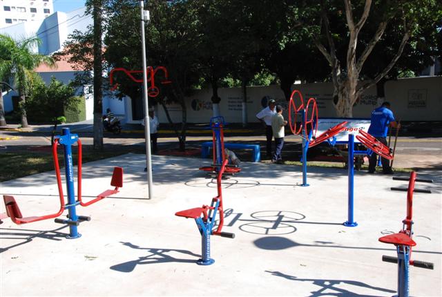Administração inaugura nesta quarta Academia da Longevidade na Praça das Cerejeiras 