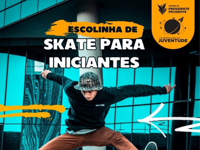 Coordenadoria da Juventude abre vagas para Escola de Skate no Humberto, Ana Jacinta e CEU