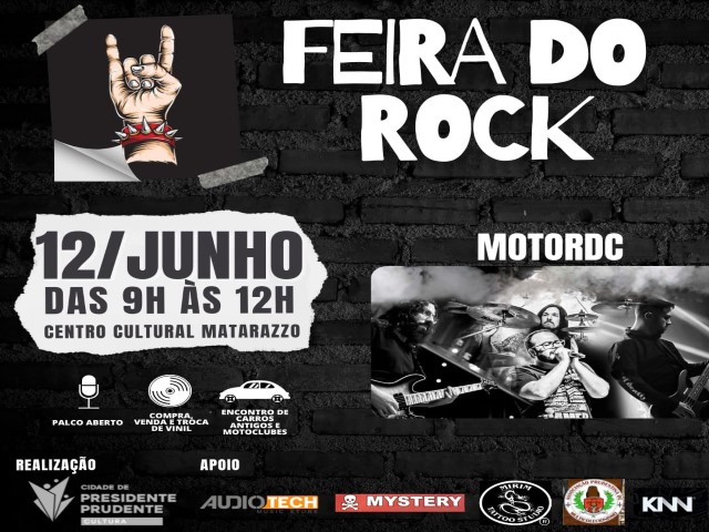 7ª edição da Feira do Rock está confirmada para esse domingo no Matarazzo 