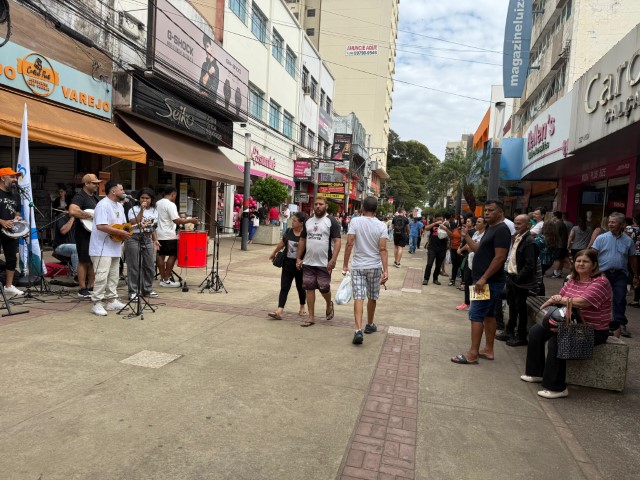 Centrô movimenta Calçadão neste sábado com atrações culturais e transporte gratuito