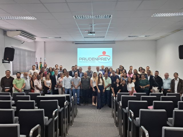Prudenprev sedia 2º Encontro Regional de Cidades com Regime Próprio de Previdência Social