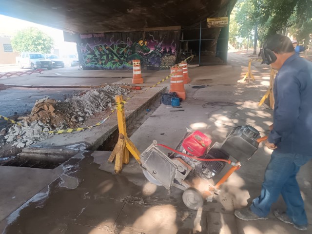 Atenção, motoristas: Sosp realiza melhorias em travessia de pedestres na Floriano Peixoto