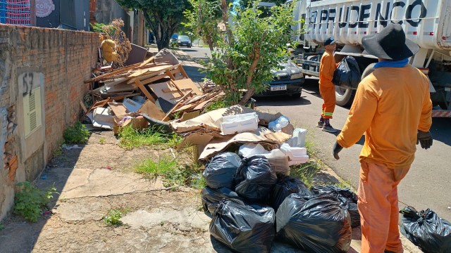 Operação Cata-treco chega ao Setor 6 para atender bairros das zonas norte e noroeste de PP