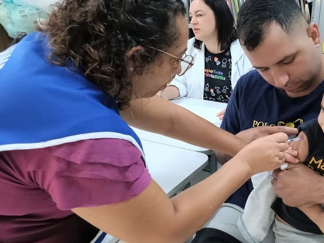 Sesau e Seduc continuam programa de vacinação nas escolas contra Influenza