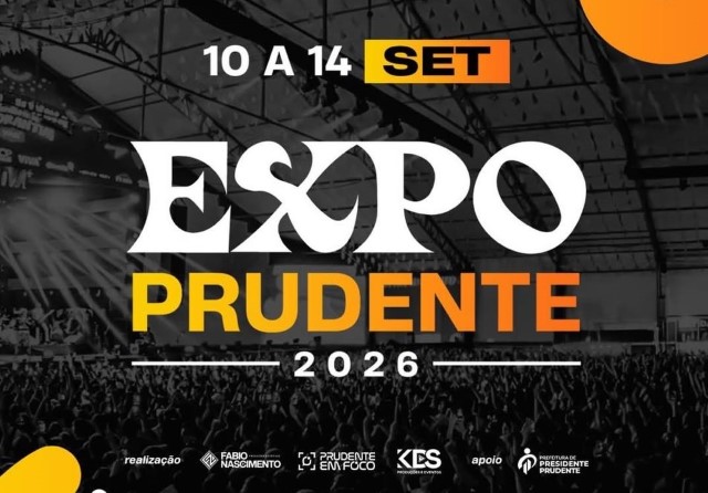 Prefeitura anuncia empresa responsável pela Expo Prudente 2026; evento ocorre de 10 a 14 de setembro