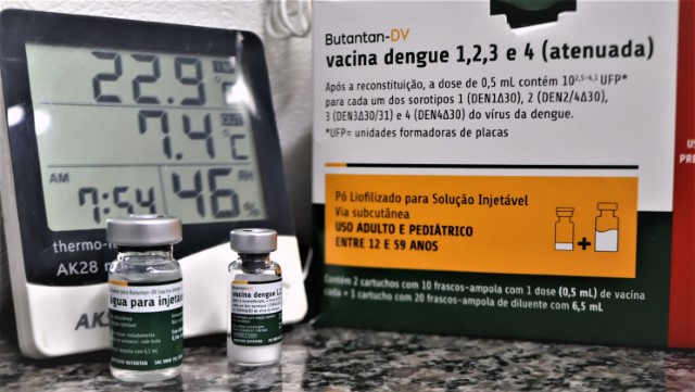 Vacina contra dengue é ampliada para trabalhadores de saúde e pessoas com 59 anos de idade