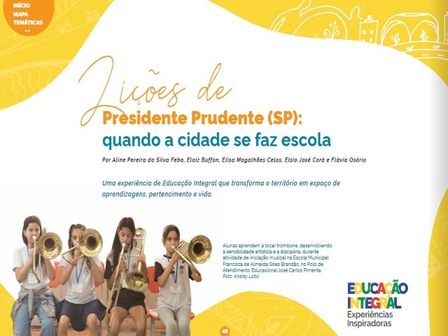 Caderno de Narrativas do MEC com história do Cidadescola é divulgado