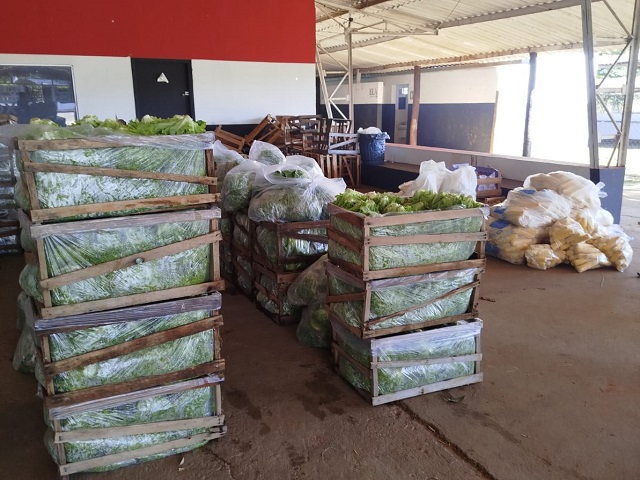 SAS e Seagri realizam entrega de 3.100 kg de alimentos a entidades por meio do PAA