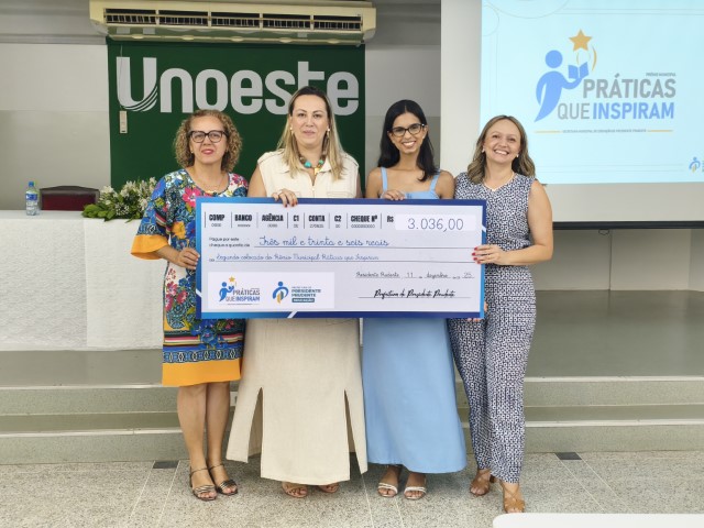 Seduc Prudente lança segunda edição do prêmio Práticas que Inspiram