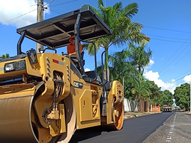 Rua Nova: prefeitura inicia o recapeamento de diversas ruas no distrito de Montalvão