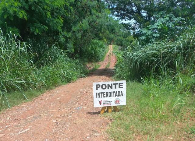 Seagri realiza reparos de estradas e pontes que sofreram danos com as intensas chuvas 