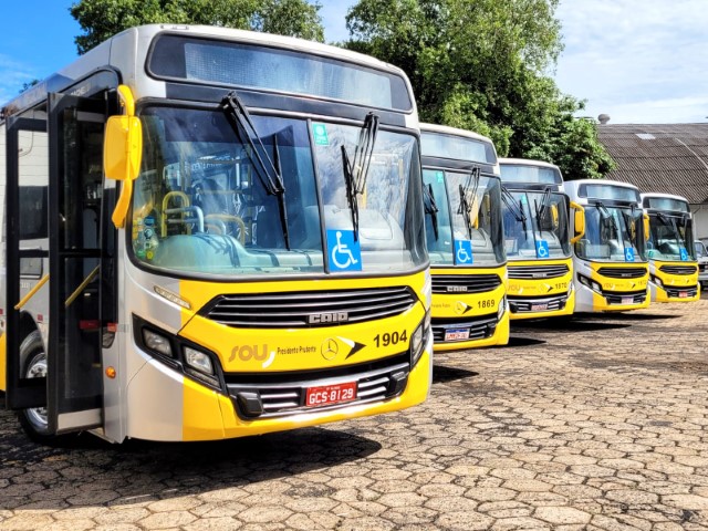 SOU Prudente destina cinco ônibus para substituição; frota atinge idade média de 4,87 anos