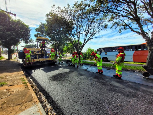 Rua Nova: recape da Avenida JK entra na fase final dos trabalhos 