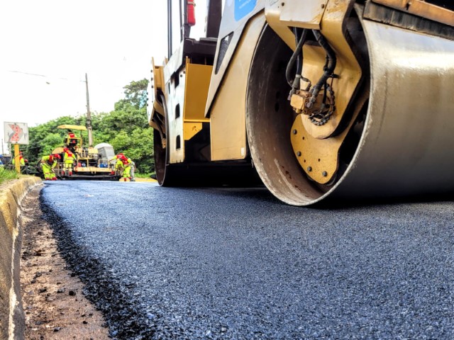 Rua Nova: recape da Avenida JK conclui trabalhos no Itapura I