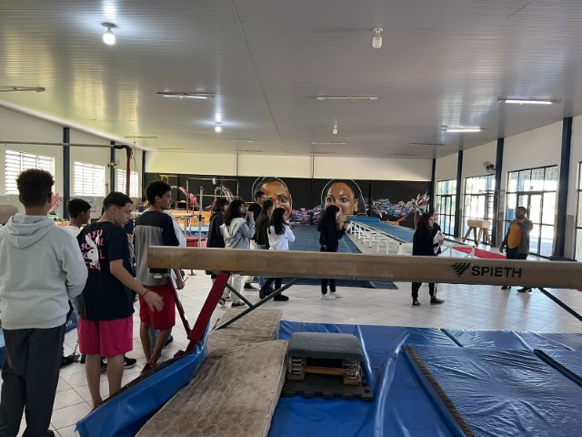 Alunos da escola estadual Joel Antônio de Lima visitam as Coordenadorias de Prudente